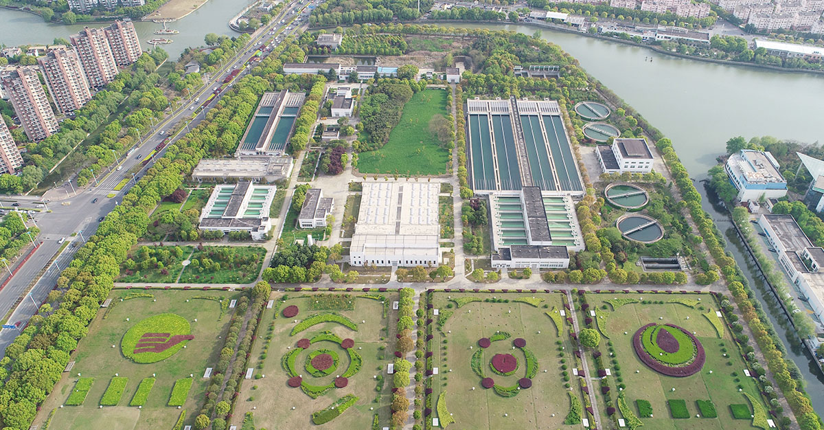 苏州工业园区星港街自来水厂，45万吨/日