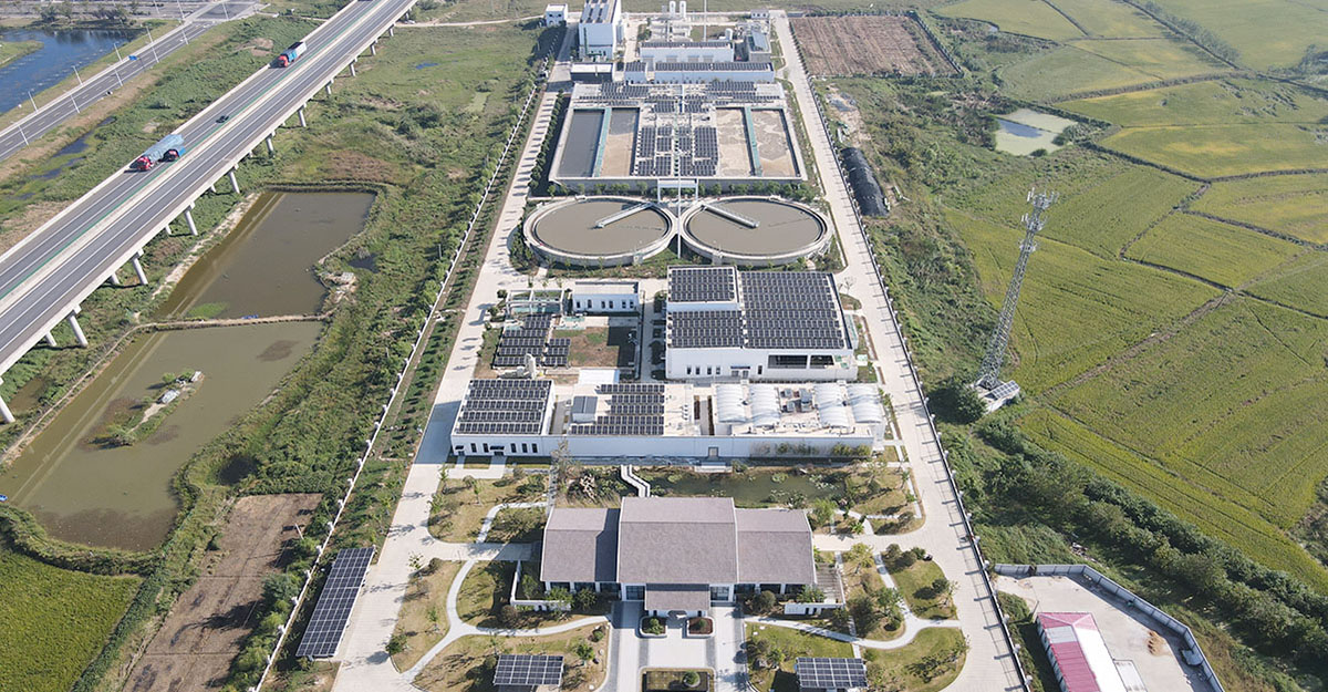 安徽省中新苏滁高新区污水处理厂，4万吨/日