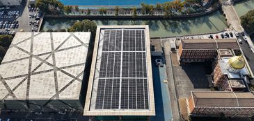 中新绿能加快自建光伏电站并网发电 绿色赋能“苏超”场馆等载体